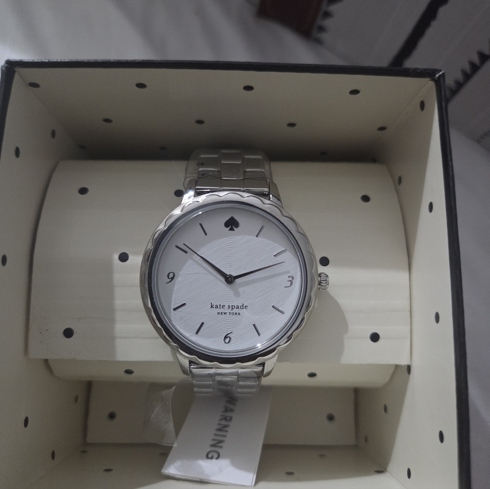 Kate Spade Metallic Silver Timepiece - Picture 5 of 7